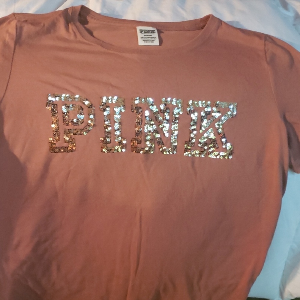 Victoria secret sequins shirt